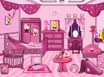Обустроить розовую комнату
