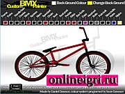 BMX раскрашивание велосипеда