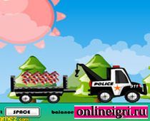 Полицейский грузовик
